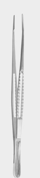 Пінцет для швів, 20,0 см (cm) (з вольфрам-карбідними вставками)